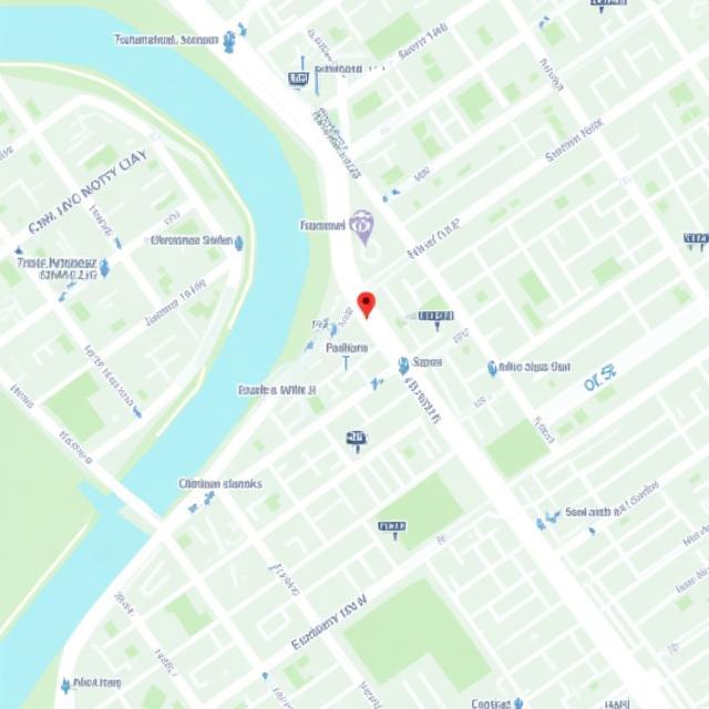 Map showing Surry Hills NSW